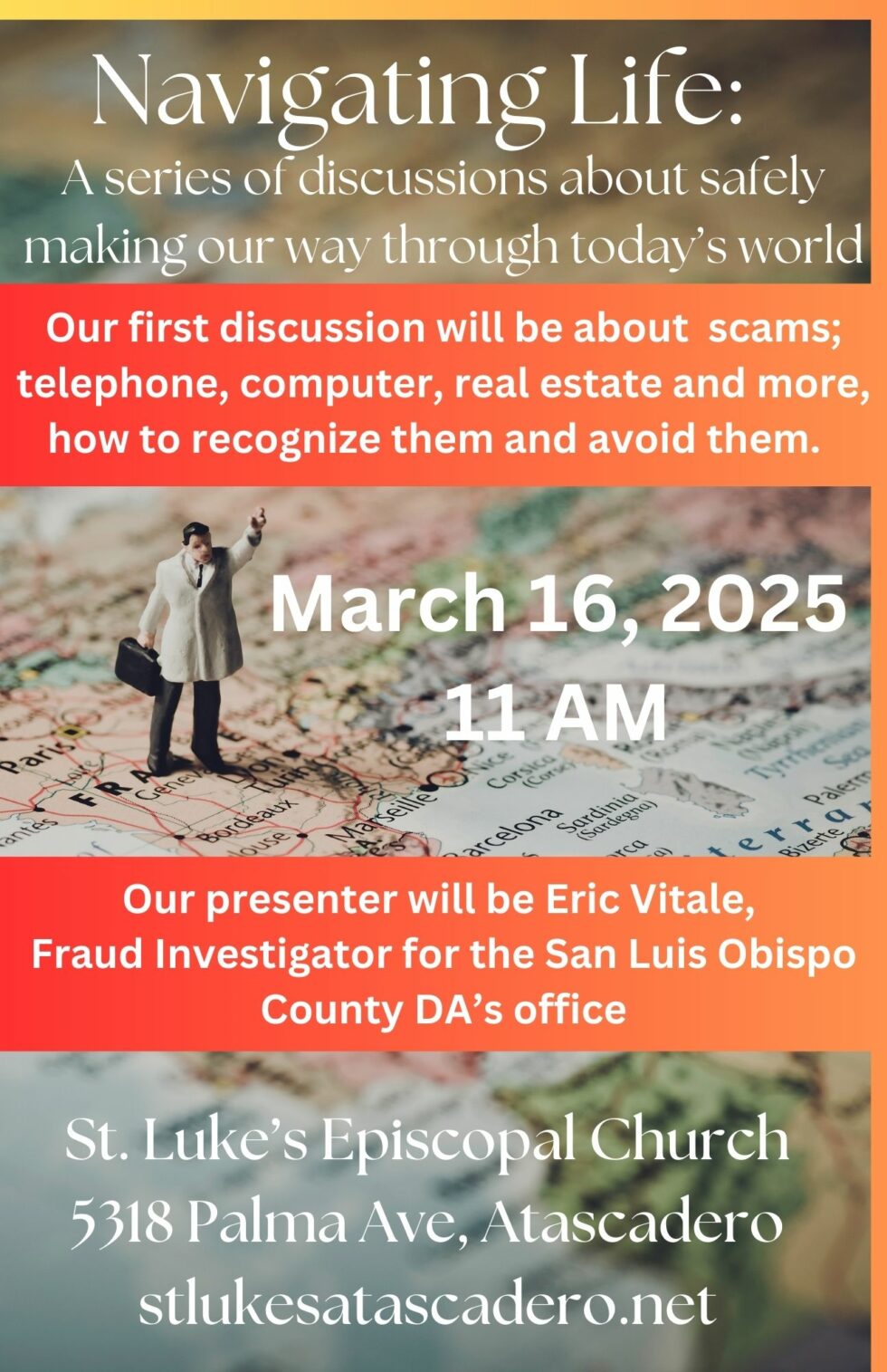 Navigating Life Eric Vitale St Luke s Church Atascadero Navigating life eric vitale st luke s church atascadero